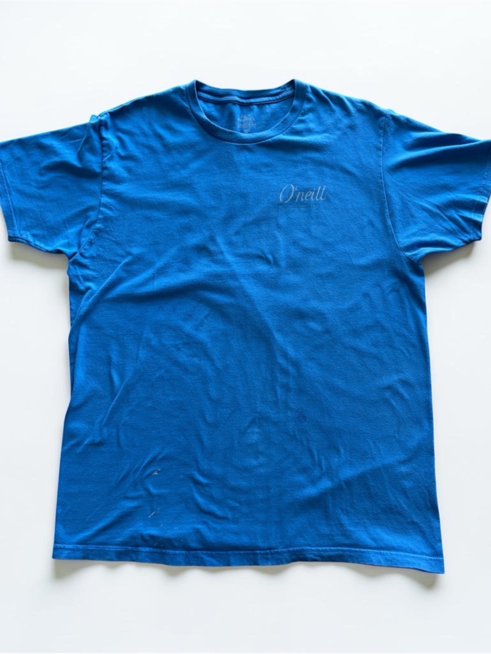 O'Neill Men's Blue Short Sleeve Crew Tee Size Men’s Large